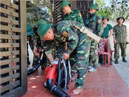 Cháy rừng diện rộng, Quân khu 4 điều động gần 5.000 lượt cán bộ, chiến sĩ, DQTV tham gia chữa cháy